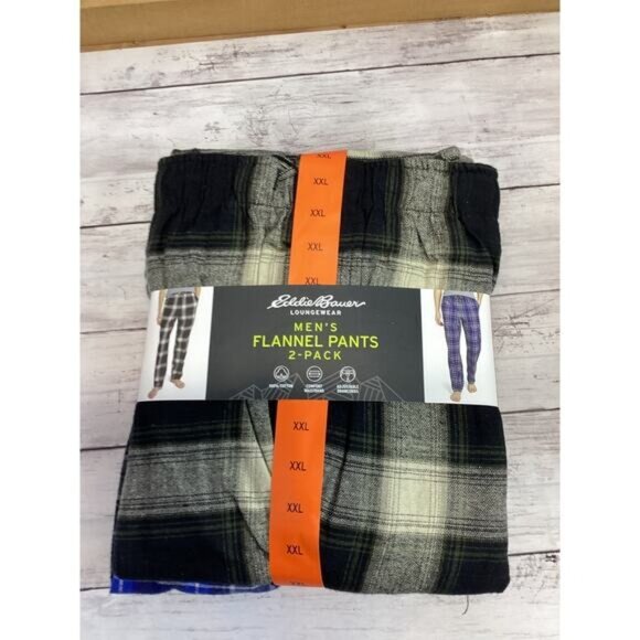 Preppy Streetwear Coquette Utility Eddie Bauer Flannel pants  XXL (2 pack's) - Picture 1 of 2